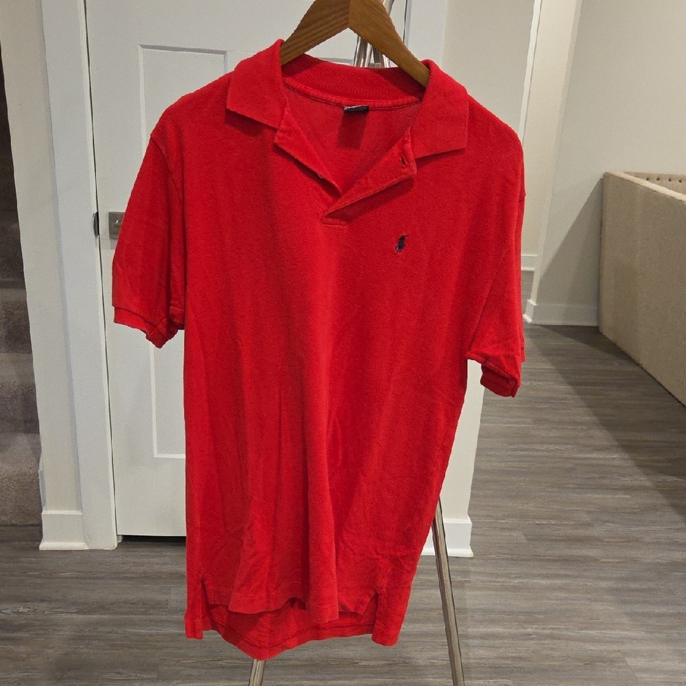 Ralph Lauren Vibrant Red Polo Shirt